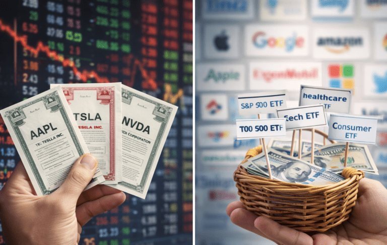 ¿Fondos indexados vs acciones en 2026: cuál te conviene para invertir tu dinero?